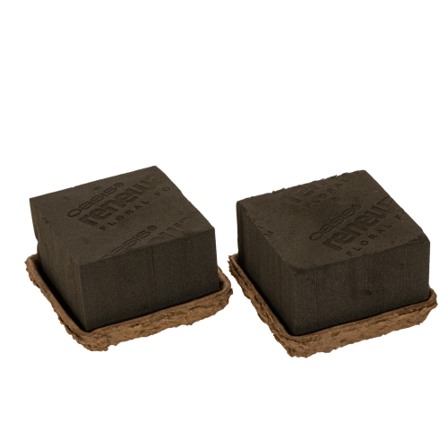 Floral foam 1/2 brick OASIS® Renewal® Floral Foam Biolit® 12cm 2S | Floristik24.ie