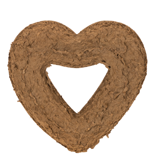 Heart-shaped floral foam OASIS® Renewal® Floral Foam Biolit® 27cm 2pcs | Floristik24.ie