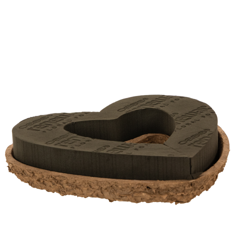 Heart-shaped floral foam