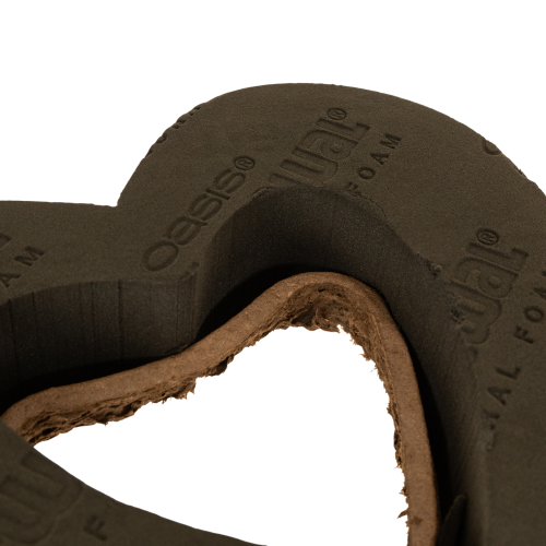 Heart-shaped floral foam