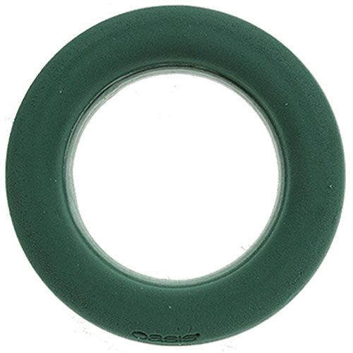 Product Floral Foam Ring Green Wreath Floral Foam Ø42cm 2 pcs