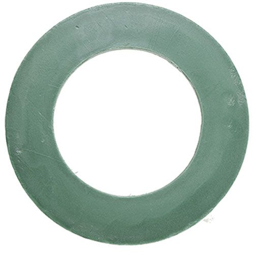 Product Floral Foam Ring Green Wreath Floral Foam Ø42cm 2 pcs