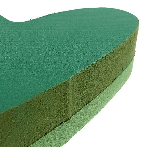 Product Floral Foam Heart Green 24cm x 25cm 2 pcs