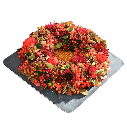 Product Floral foam ring with bowl green Ø30cm H4.5cm 2 pcs