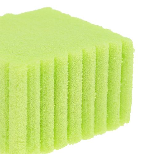 Floristik24 Floral foam canapes light green H3cm 5cm-7cm 45pcs