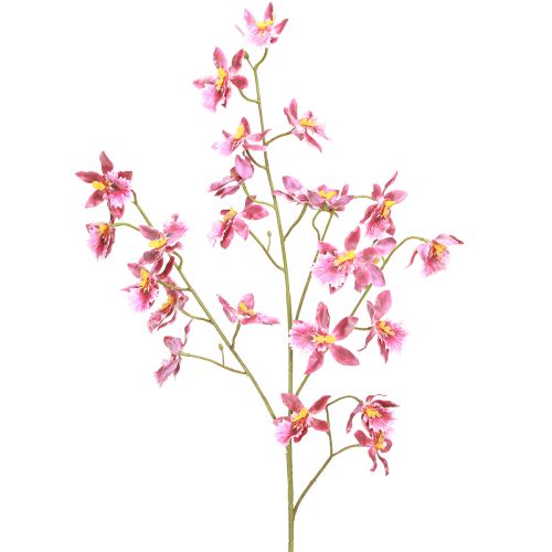 Floristik24 Oncidium Artificial Orchids Decoration Pink Violet 93cm 2pcs