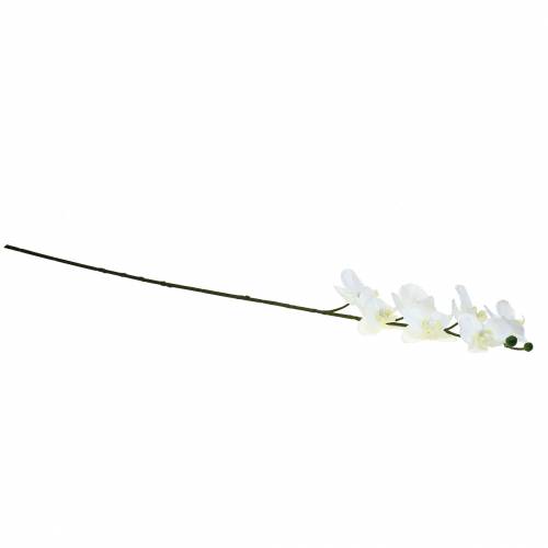 Product Artificial Orchid Artificial Flower White Ø6.5-8cm 77cm