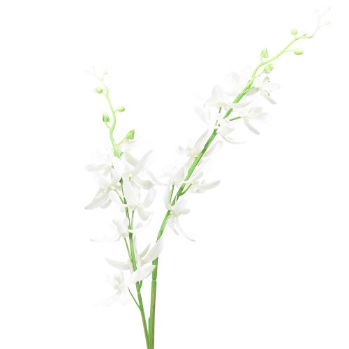 Product Orchids artificial Oncidium artificial flowers white 90cm