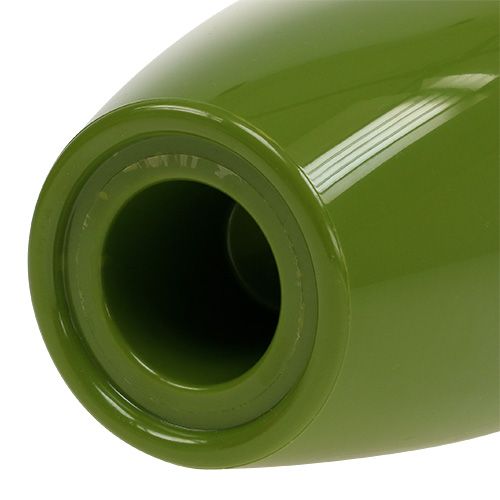Product Orchid pot glossy Ø12.5cm olive green 1 pc