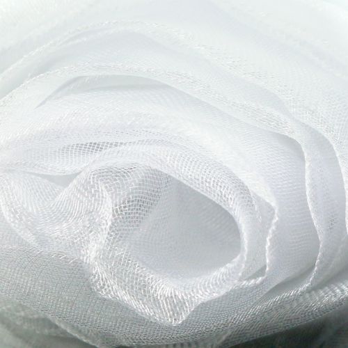 Product Decorative fabric organza white 150cm x 300cm