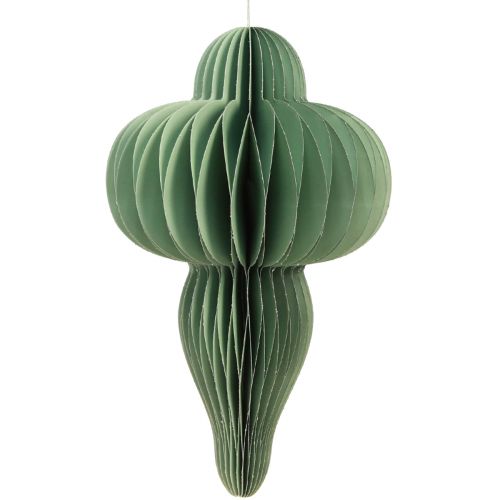 Product Festive Mint Christmas Paper Ornament Set of 2, 40cm High