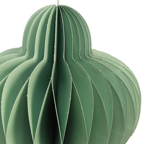 Product Festive Mint Christmas Paper Ornament Set of 2, 40cm High