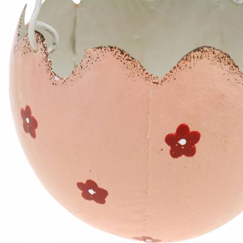 Floristik24 Easter decoration hanging eggshell for planting metal Ø10m