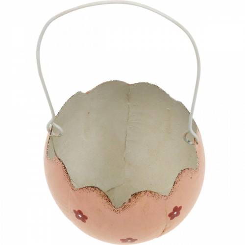 Floristik24 Easter decoration hanging eggshell for planting metal Ø10m