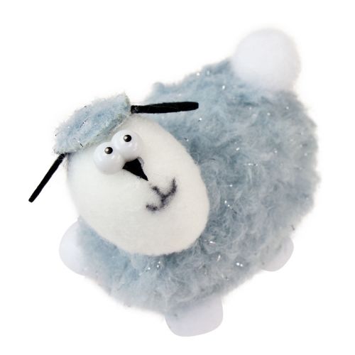 Product Easter decoration sheep table decoration decorative sheep figures 7.5cm 4pcs