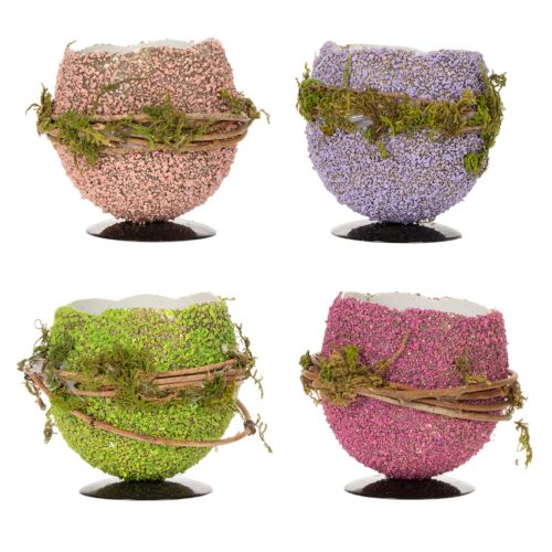 Product Easter egg decorative bowl for spring or Easter table decoration, 9cm, 4 pieces