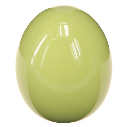 Product Easter Eggs Ceramic Eggs Pastel Shiny Assorted 8×10cm 4 pcs