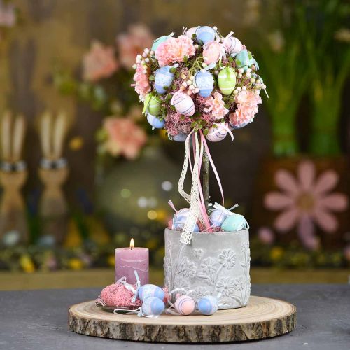 Floristik24 Easter eggs to hang colored 4cm 12pcs