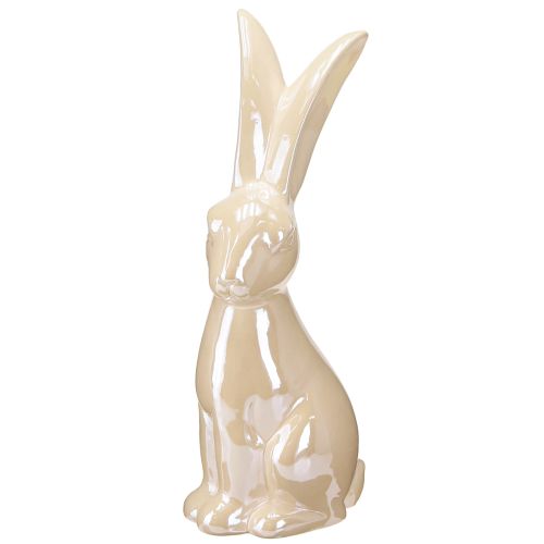 Product Easter Bunny Ceramic in Beige Ceramic Bunny Large H49.5cm