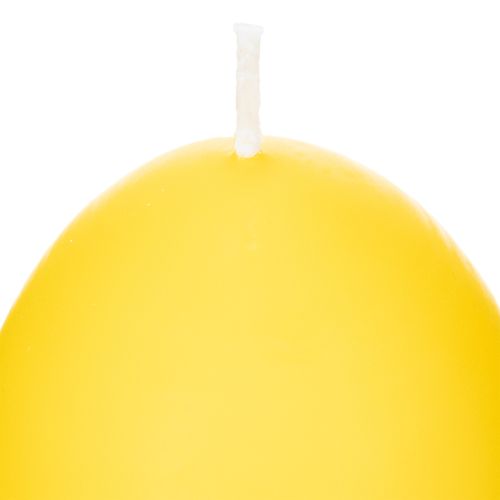Product Easter egg candle for Easter decoration in the living room, attractive and perfect for Easter, 9cm, 20h, 6 pieces