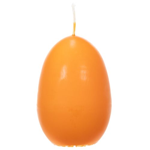 Product Egg-shaped candle for Easter decoration, perfect Easter atmosphere in the house, 9cm, 20h, 6 pieces