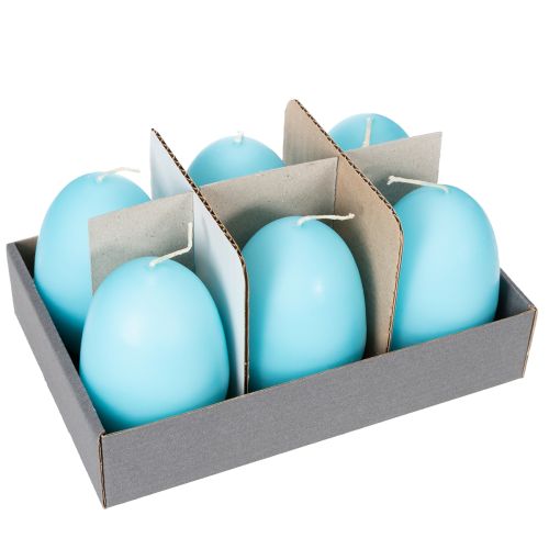 Product Easter Egg Candle - Festive design idea for a joyful Easter celebration - 9cm - 20h - 6pcs