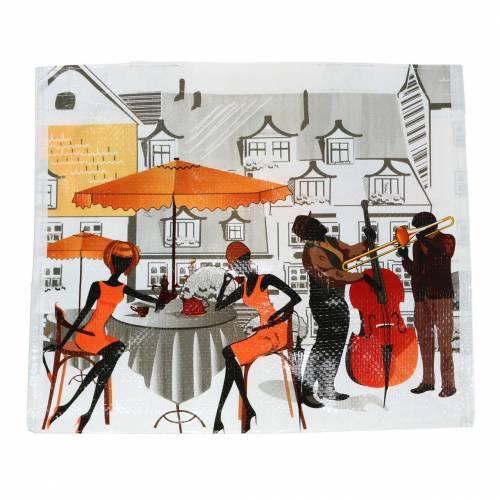 Floristik24 Shopping bag with handles Bella Vita plastic 32 × 21 × 26cm