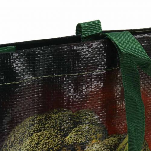 Product Shopping bag with handles Vegetables plastic 38 × 10 × 39cm