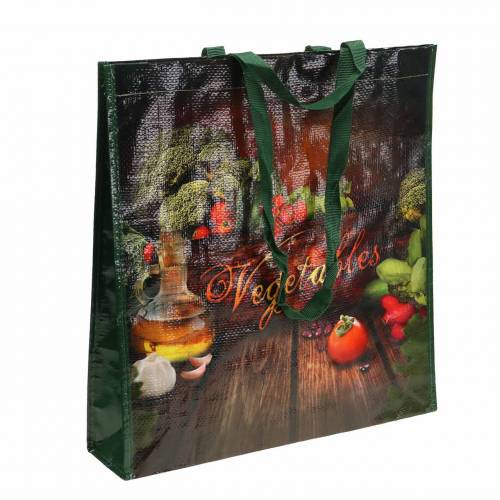 Shopping bag with handles Vegetables plastic 38 × 10 × 39cm