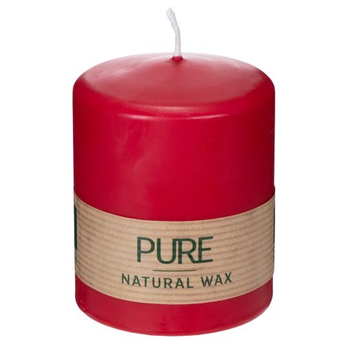 Order the PURE natural wax candle for a relaxed living room atmosphere (9cm).