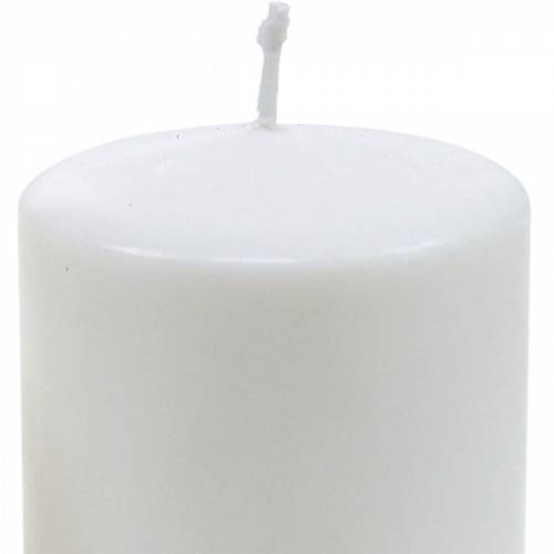 Product PURE pillar candle 130/70 natural wax candle with rapeseed wax candle decoration