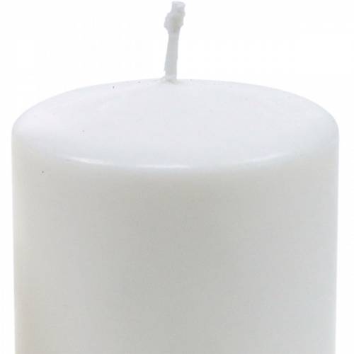 Floristik24 PURE pillar candle 130/70 natural wax candle with rapeseed wax candle decoration