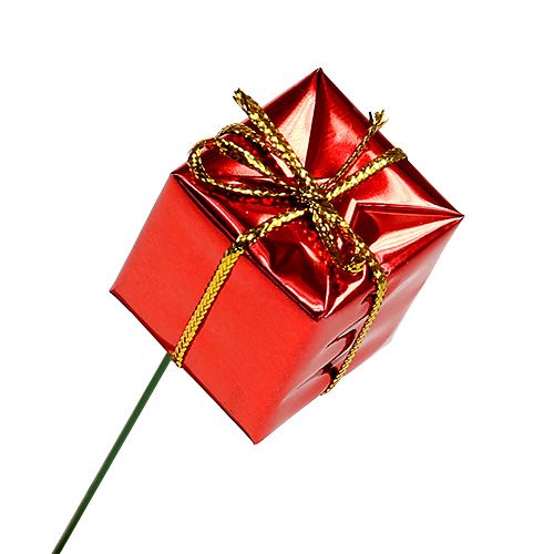 Floristik24 Package on wire 2.5cm red 60pcs