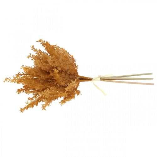 Product Artificial pampas grass Orange dry grass 35cm 4pcs