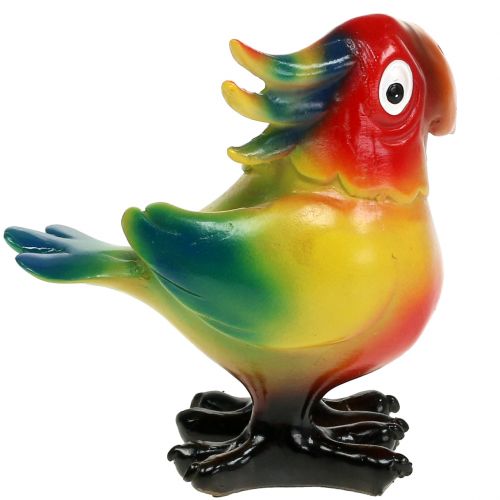 Floristik24 Parrot figurine 11.5cm colored 1p