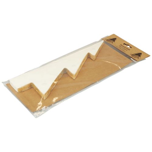 Floristik24 Paper Christmas Tree Paper Christmas Tree White Gold H30cm