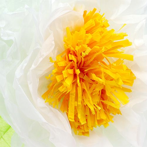 Floristik24 Paper flower 28cm for hanging sort. 2pcs