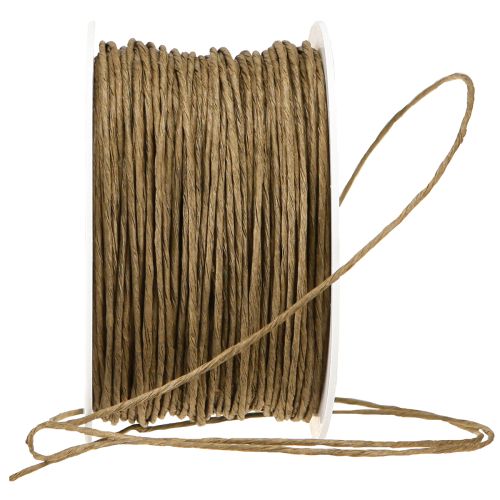 Product Paper wire craft wire wire wrapped brown Ø2mm 100m