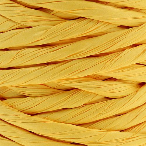 Paper cord 6mm 23m yellow
