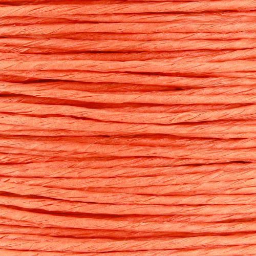 Product Paper cord wire wrapped Ø2mm 100m Orange
