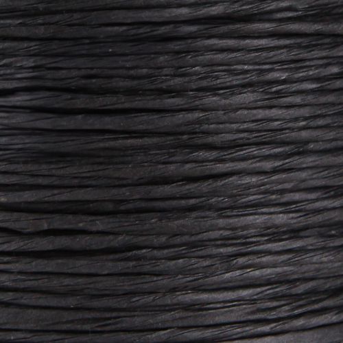 Product Paper cord wire wrapped Ø2mm 100m black