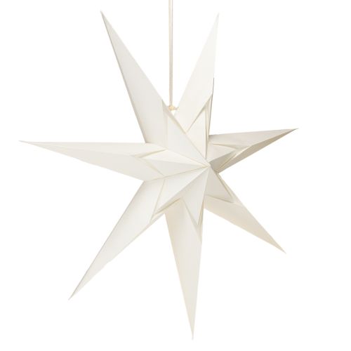 Product Decorative paper star for hanging, perfect for festive lighting