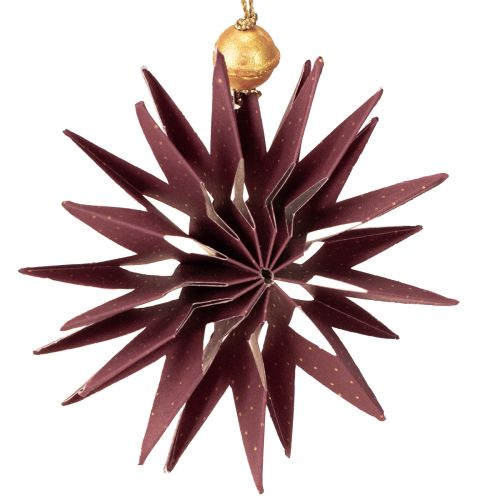 Product Decorative paper stars for hanging, perfect for festive decorations