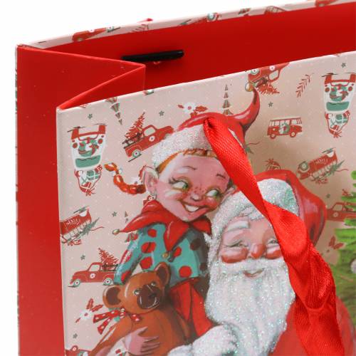 Floristik24 Gift bag paper bag "Santa Claus" H24cm
