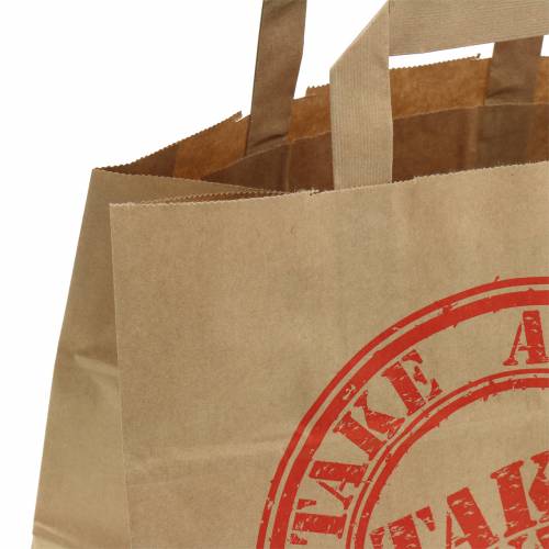 Product Paper bag take away 26cm x 17cm x 25cm 25pcs