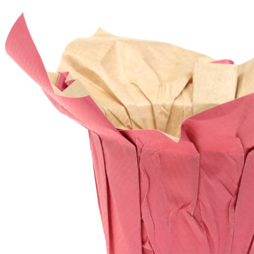 Product Paper pot planter pink Ø10cm 12pcs