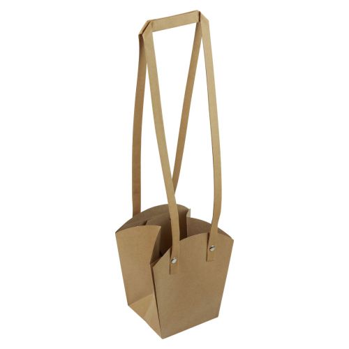 Product Paper Bags Handle Planter Paper Natural 9.5×9.5×15cm 10 pcs