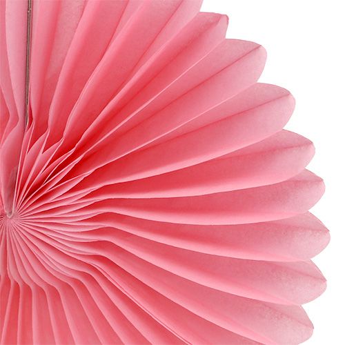 Floristik24 Party decoration honeycomb paper flower pink Ø20cm 3pcs