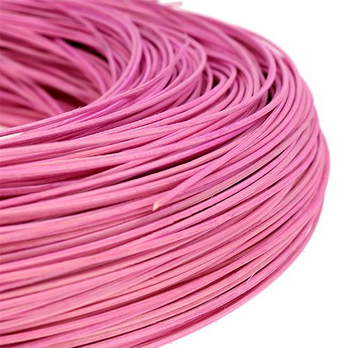 Floristik24 Rattan cane light pink Ø1.3mm 250g