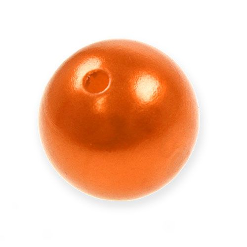 Product Deco beads Ø2cm orange 12p